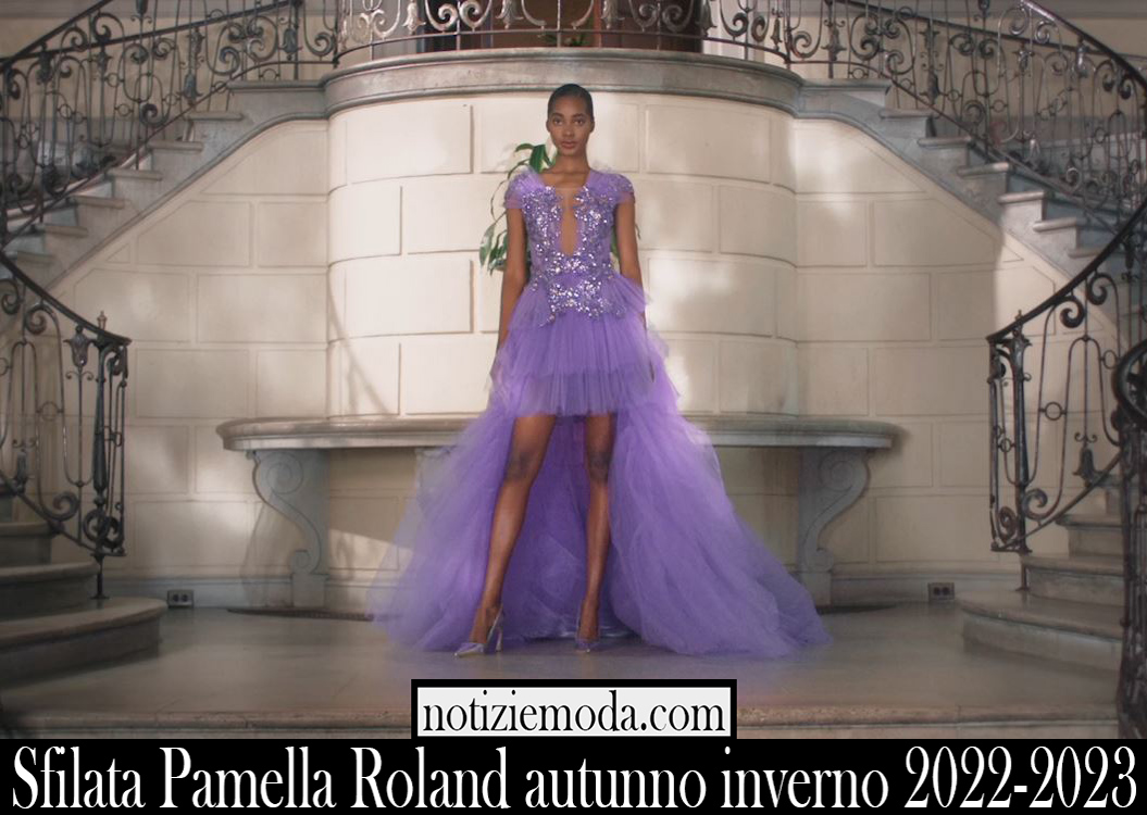 Sfilata Pamella Roland autunno inverno 2022 2023