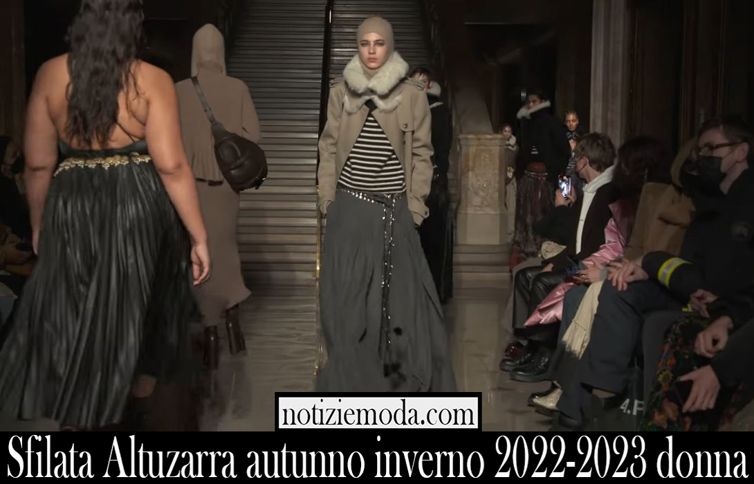 Sfilata Altuzarra autunno inverno 2022 2023 donna