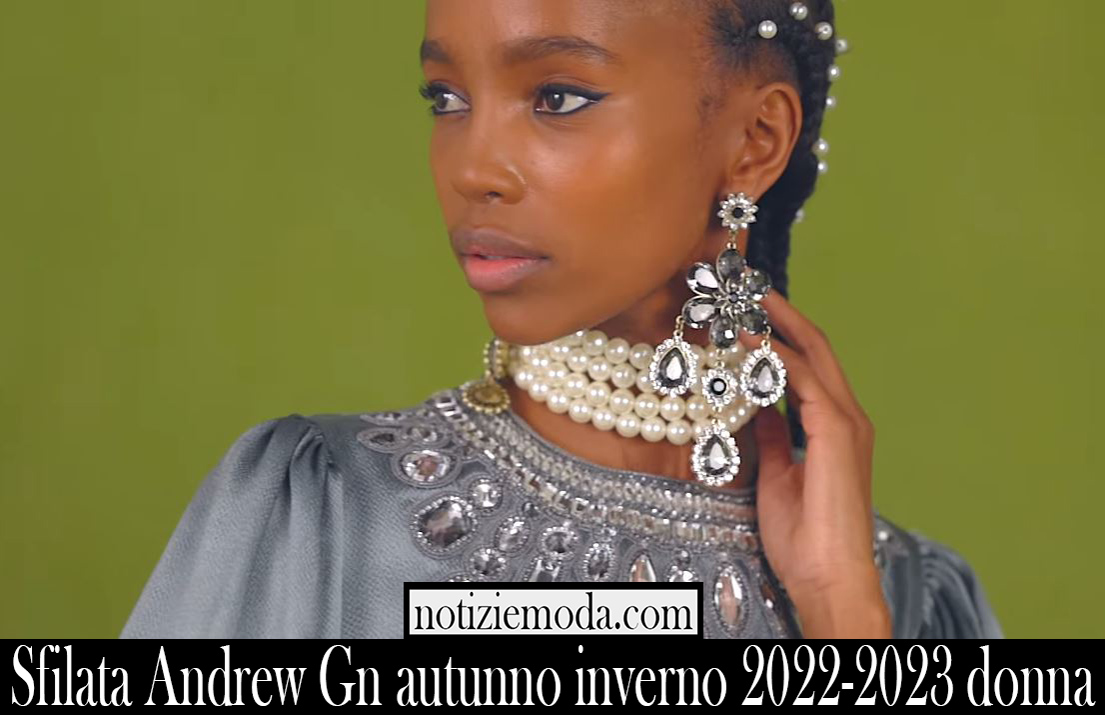 Sfilata Andrew Gn autunno inverno 2022 2023 donna