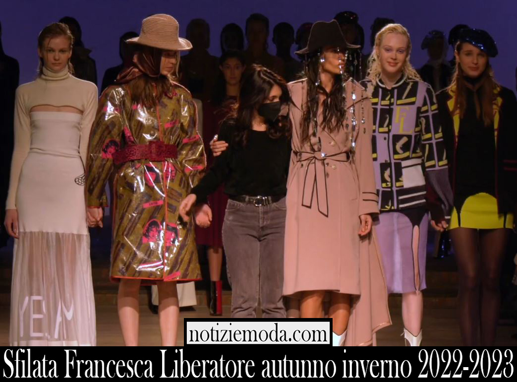 Sfilata Francesca Liberatore autunno inverno 2022 2023