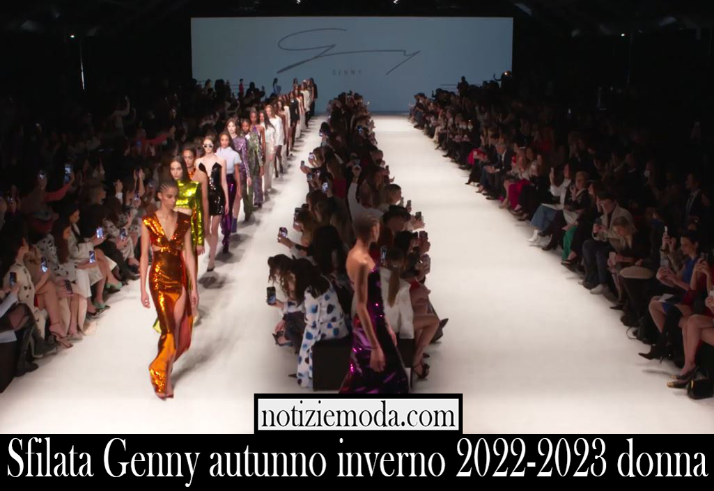 Sfilata Genny autunno inverno 2022 2023 donna