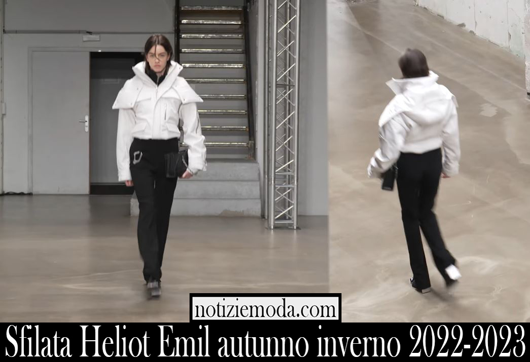 Sfilata Heliot Emil autunno inverno 2022 2023