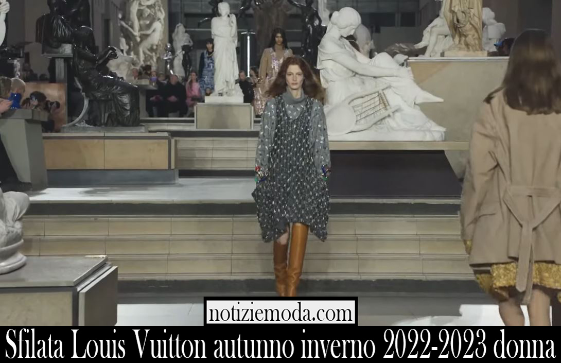Sfilata Louis Vuitton autunno inverno 2022 2023 donna