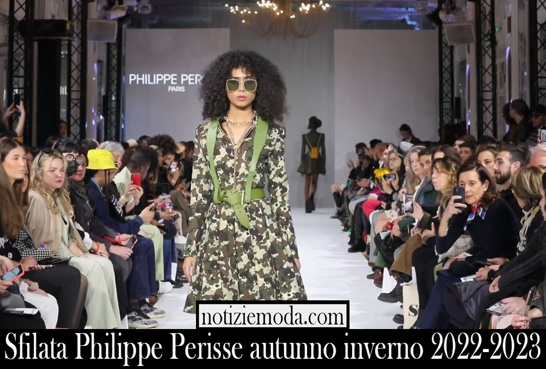 Sfilata Philippe Perisse autunno inverno 2022 2023