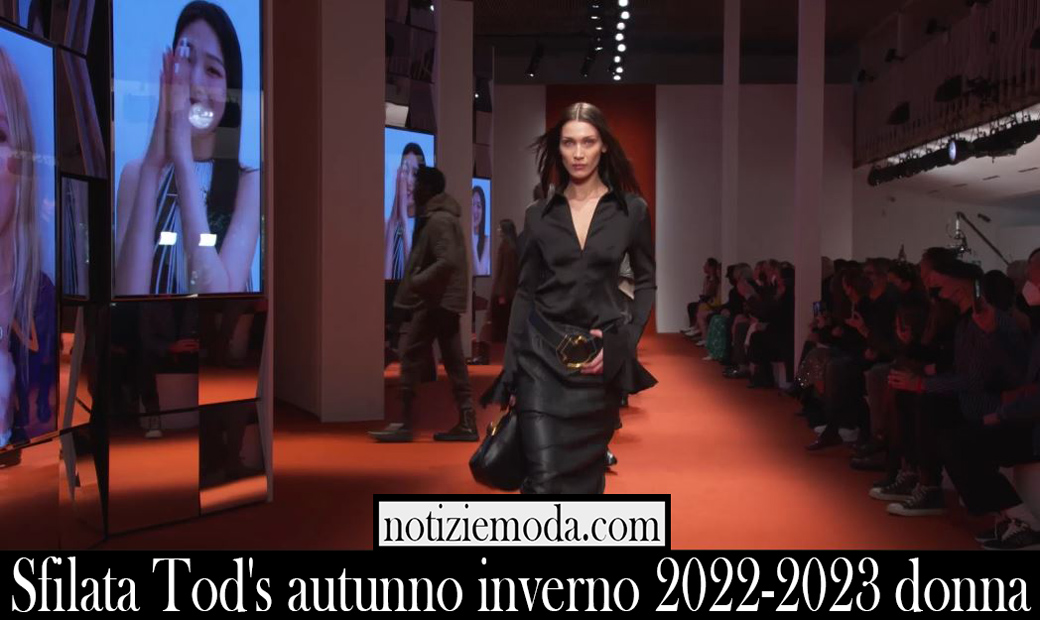 Sfilata Tods autunno inverno 2022 2023 donna