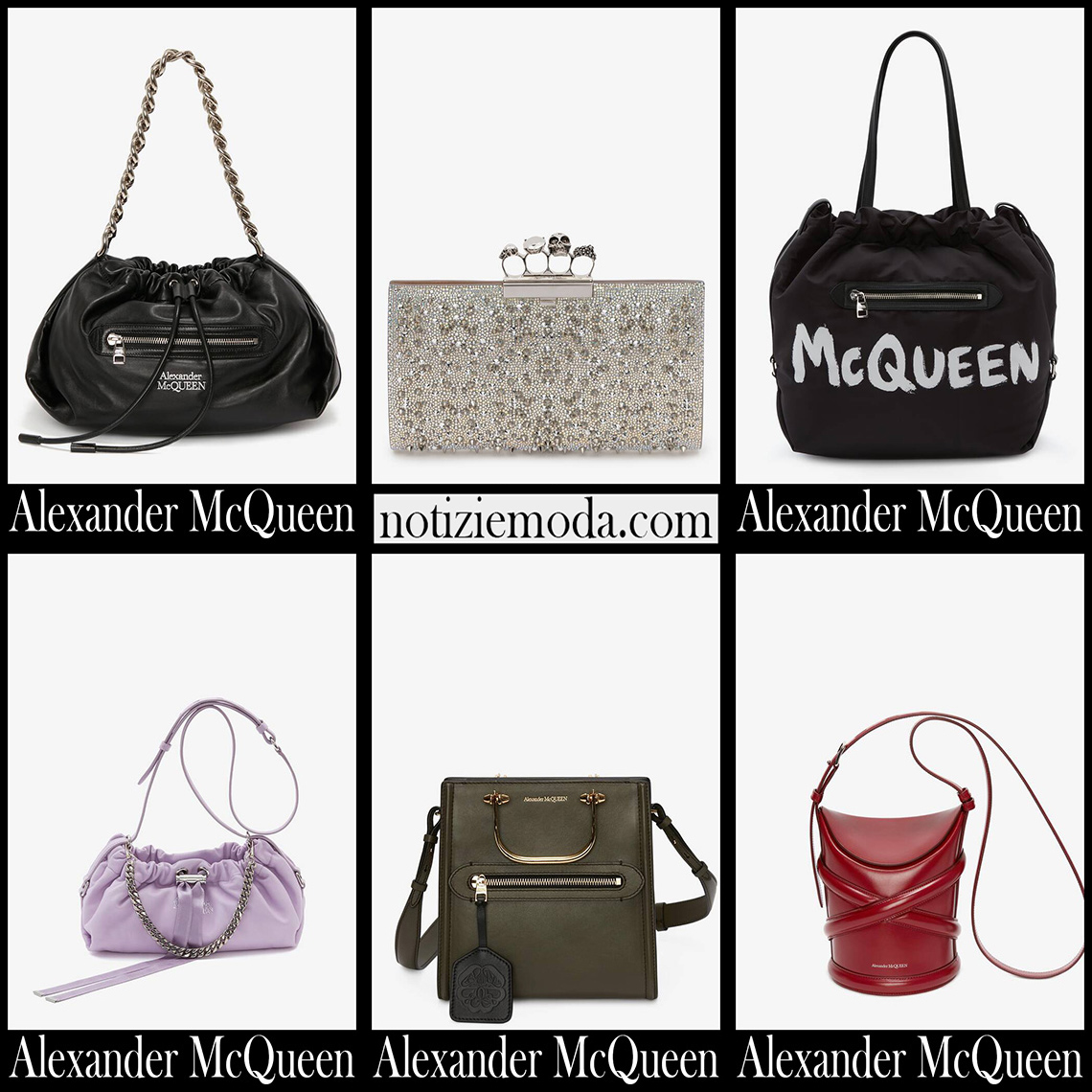 Borse Alexander McQueen 2022 nuovi arrivi donna