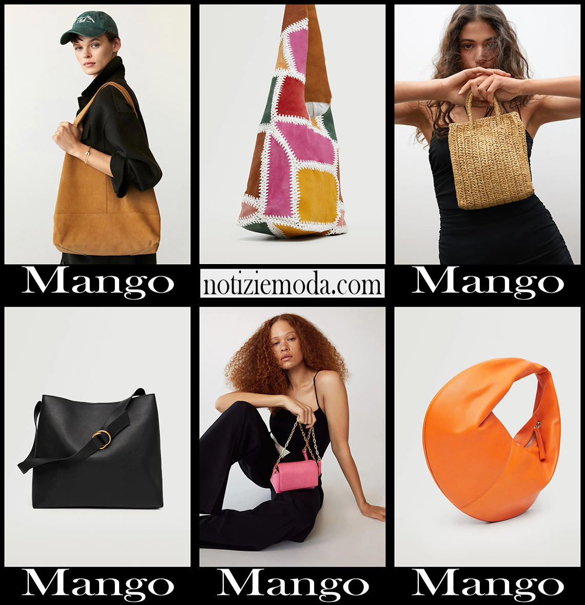 Borse Mango 2022 nuovi arrivi accessori moda donna