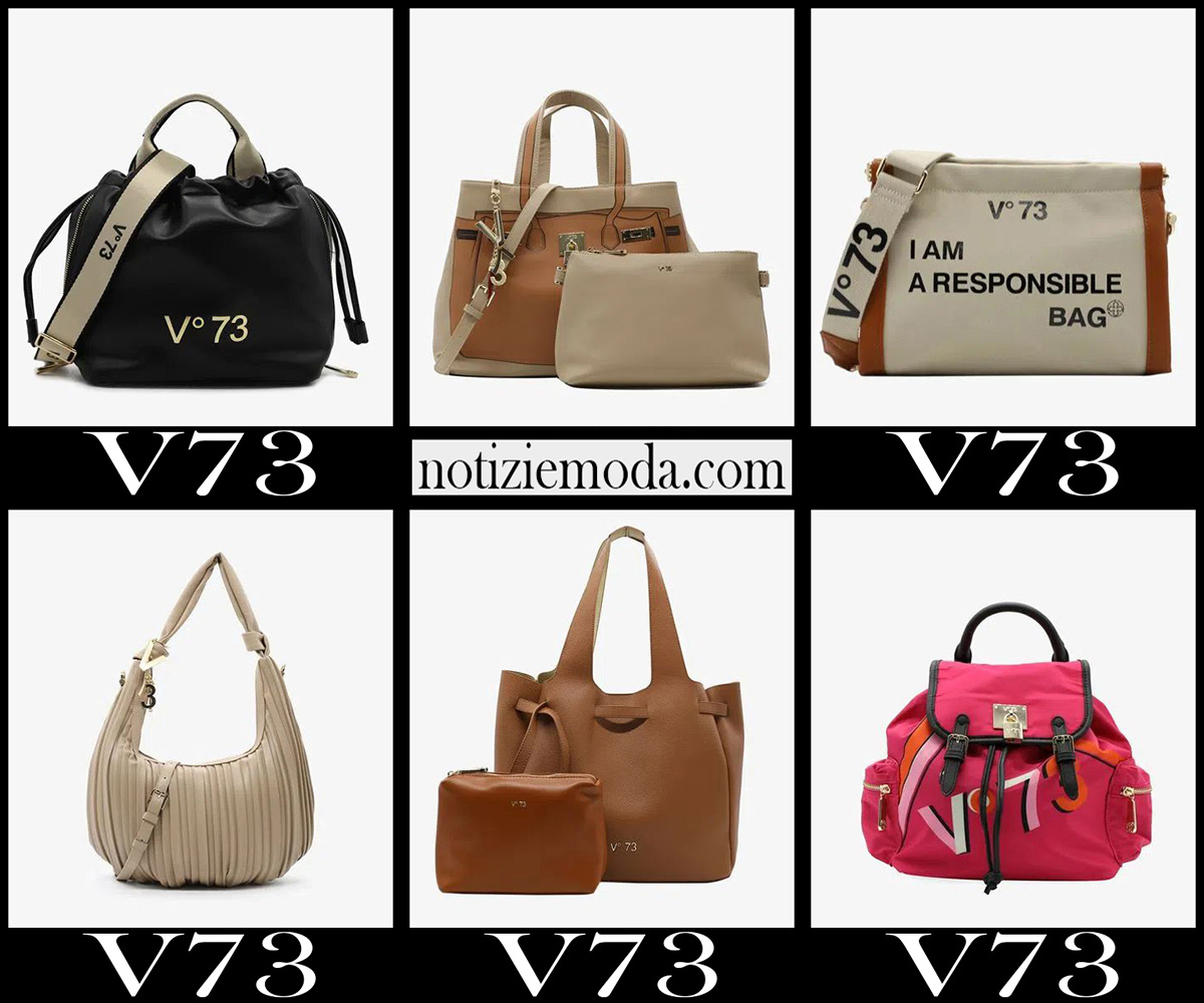 Borse V73 2022 nuovi arrivi accessori moda donna