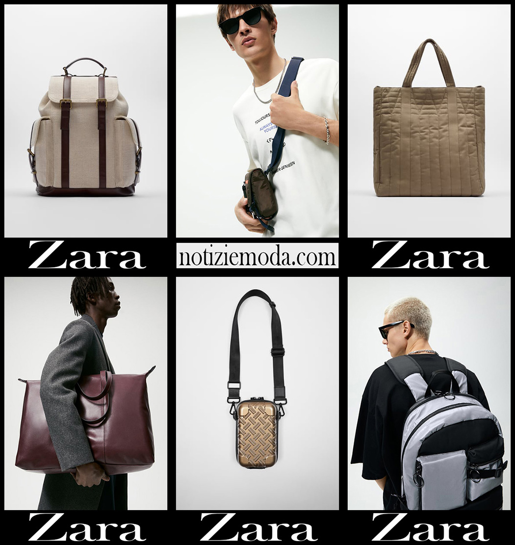 Borse Zara 2022 nuovi arrivi accessori moda uomo