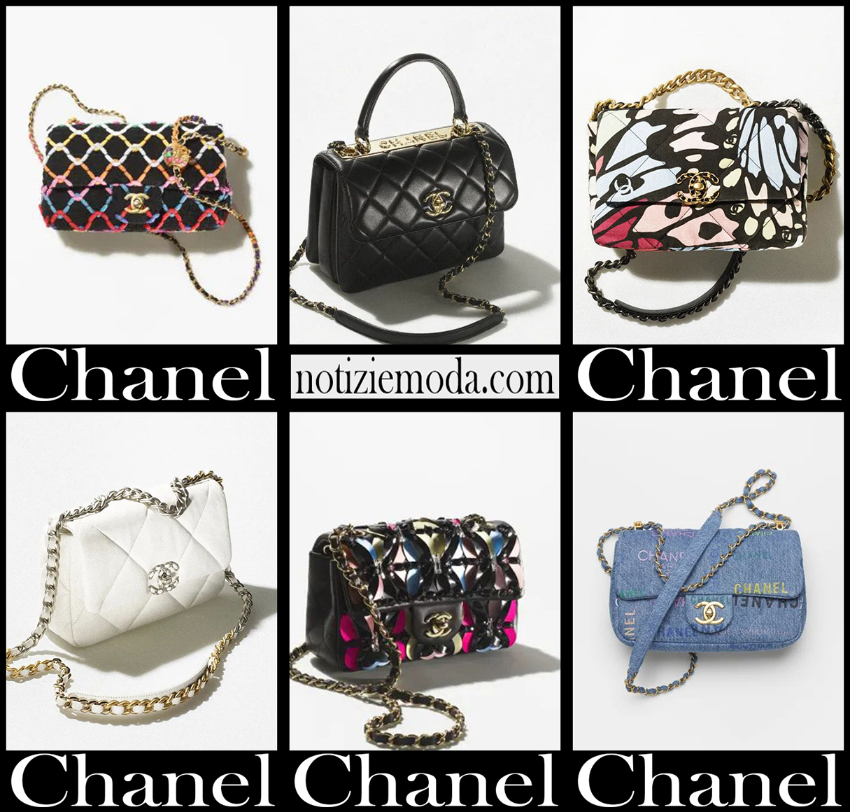 Borse Chanel 2022 nuovi arrivi accessori moda donna