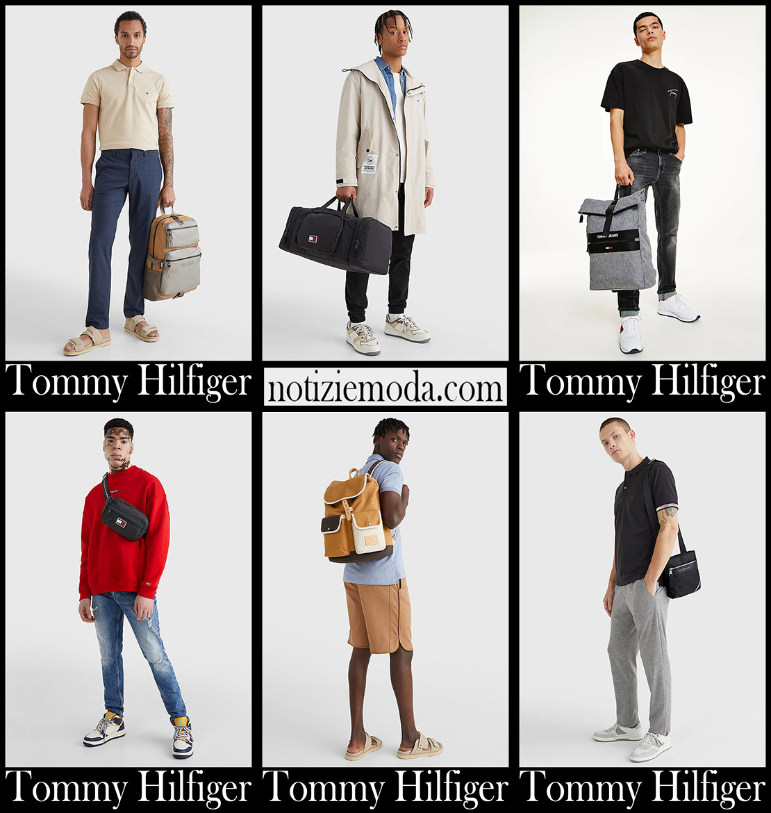 Borse Tommy Hilfiger 2022 nuovi arrivi accessori uomo