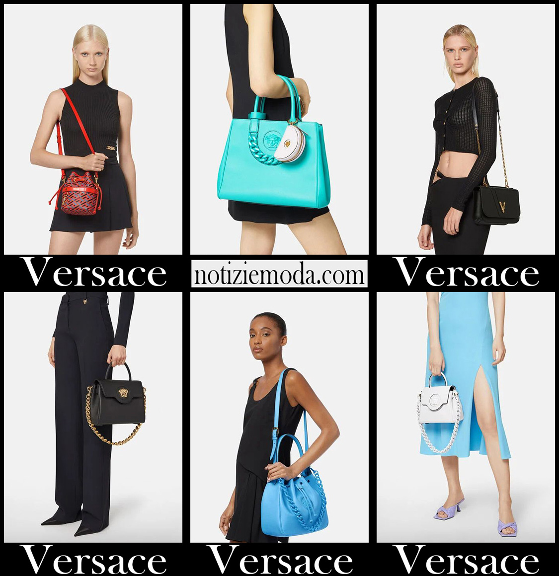 Borse Versace 2022 nuovi arrivi accessori moda donna