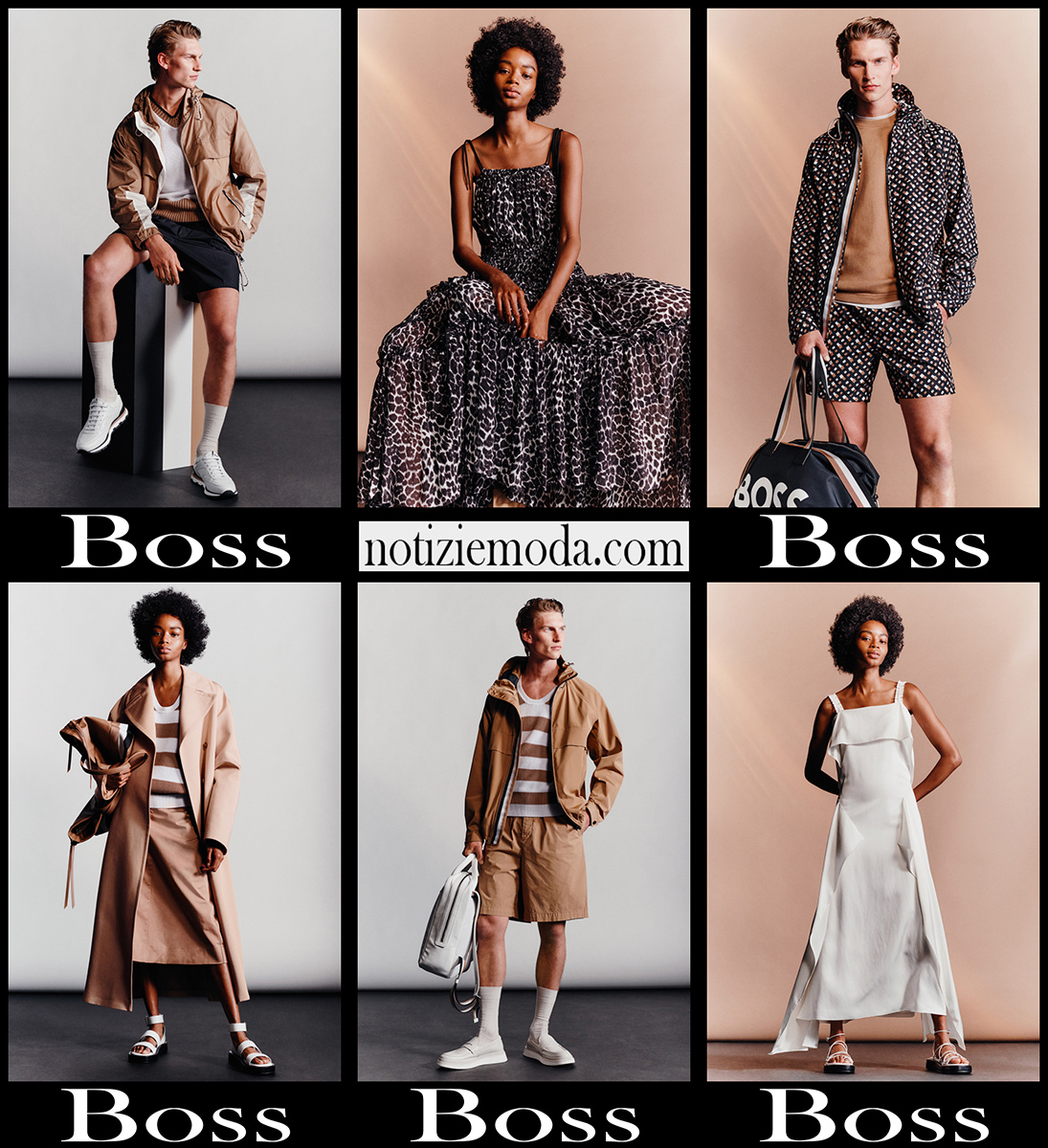 Collezione Boss primavera estate 2022 abbigliamento