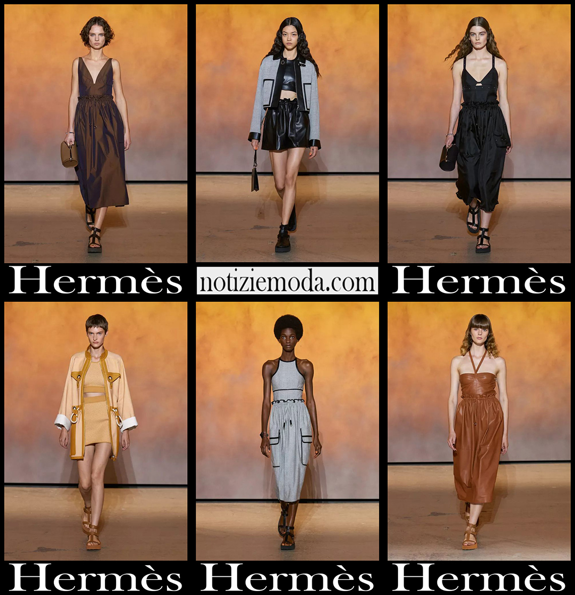 Collezione Hermes primavera estate 2022 moda donna
