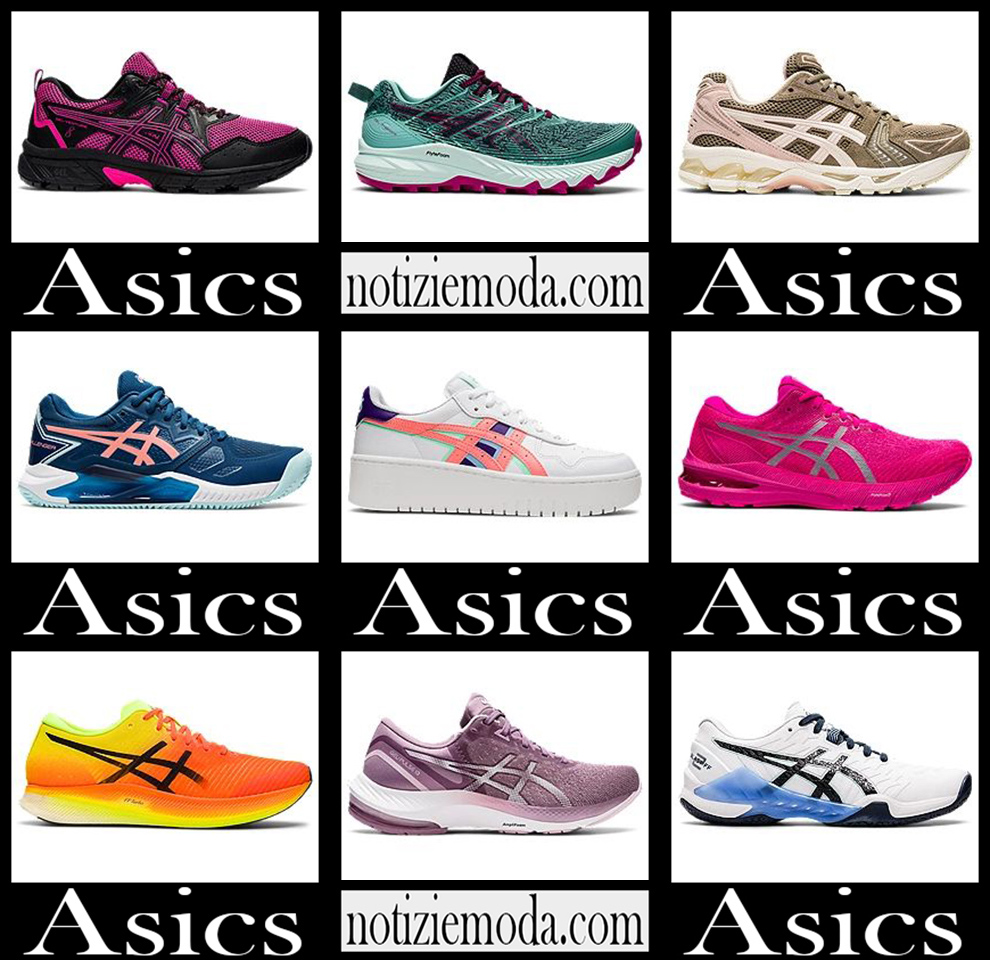 Sneakers Asics 2022 nuovi arrivi calzature donna