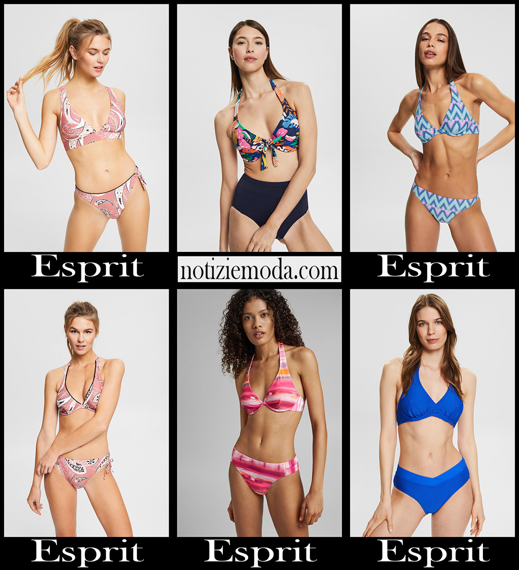 Bikini Esprit 2022 nuovi arrivi costumi donna accessori