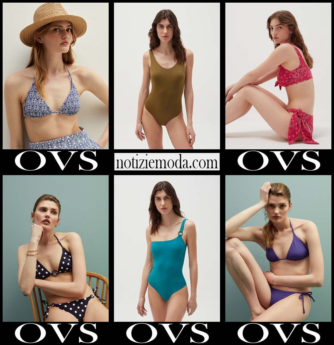 Bikini OVS 2022 nuovi arrivi costumi donna