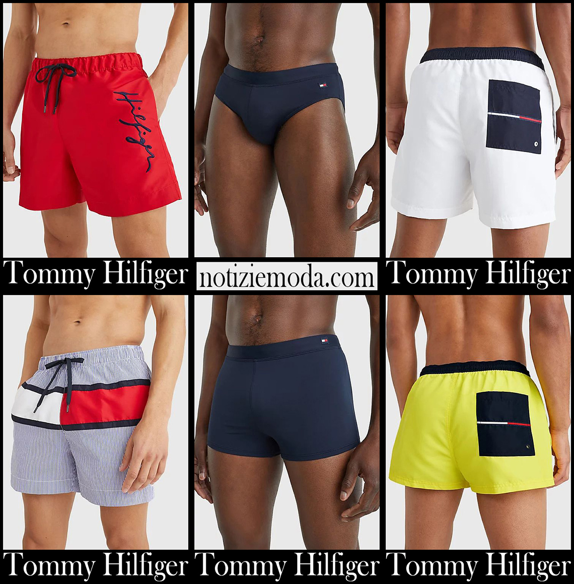 Costumi Tommy Hilfiger 2022 arrivi moda mare uomo