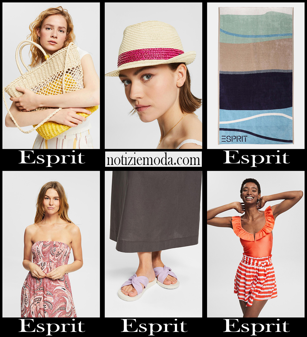 Moda mare Esprit 2022 nuovi arrivi costumi donna