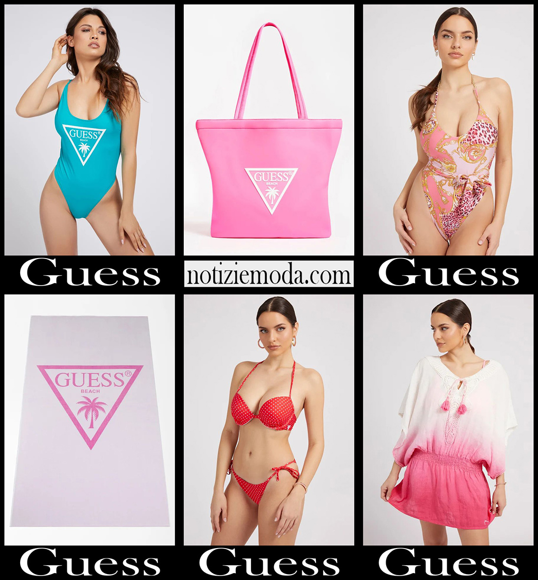 Moda mare Guess 2022 nuovi arrivi costumi donna