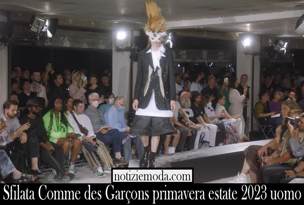 Sfilata Comme des Garcons primavera estate 2023 uomo