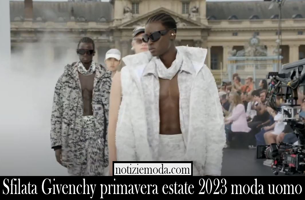 Sfilata Givenchy primavera estate 2023 moda uomo