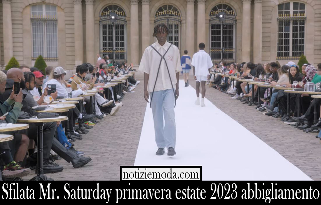 Sfilata Mr. Saturday primavera estate 2023 abbigliamento