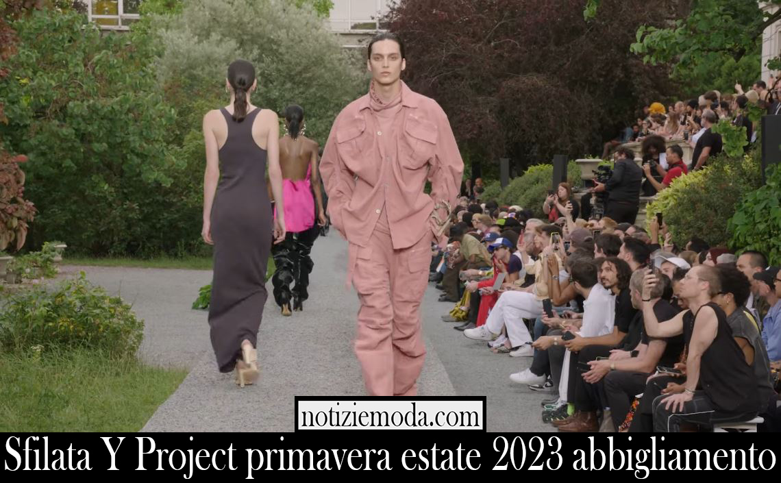 Sfilata Y Project primavera estate 2023 abbigliamento