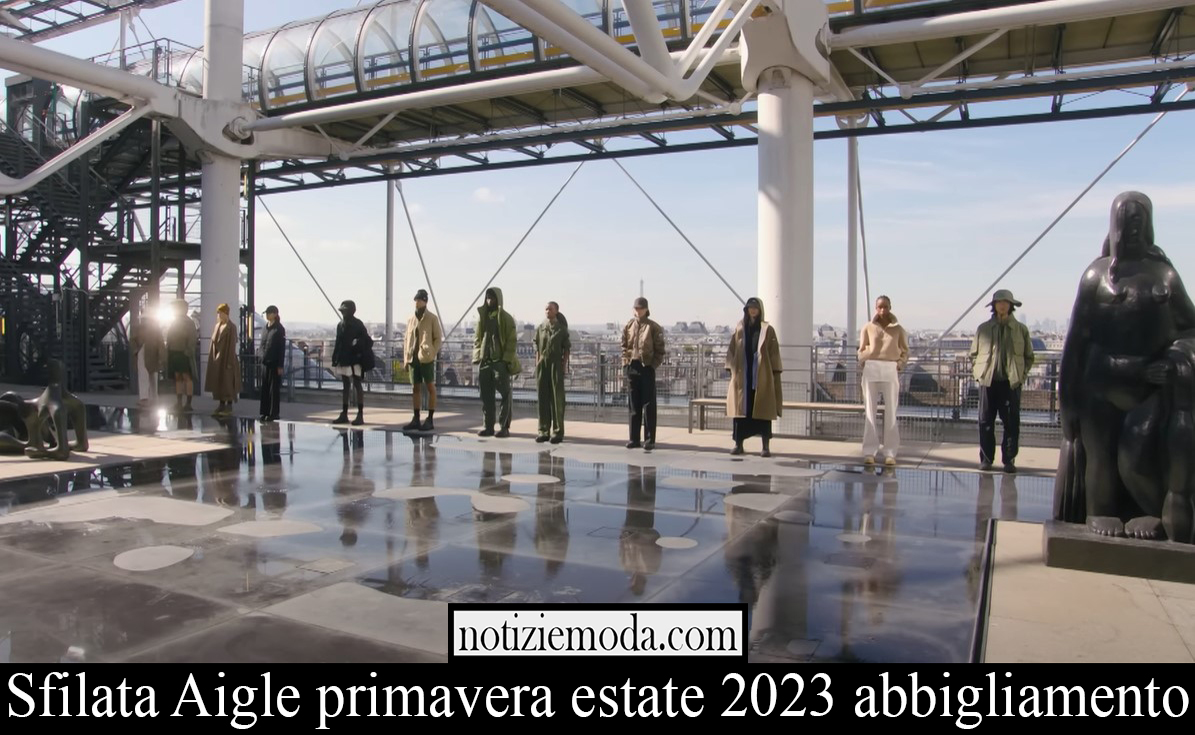 Sfilata Aigle primavera estate 2023 abbigliamento