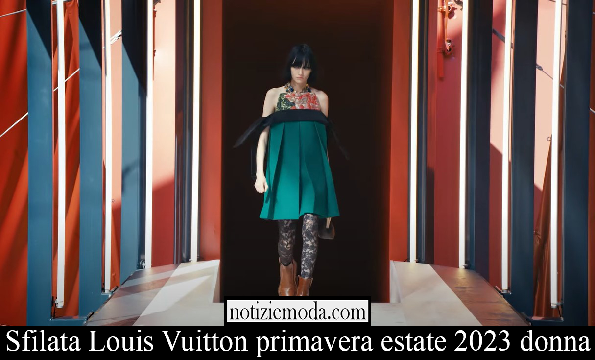Sfilata Louis Vuitton primavera estate 2023 donna