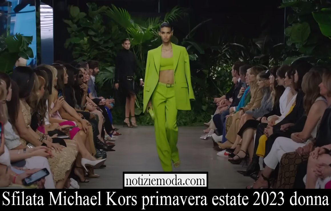 Sfilata Michael Kors primavera estate 2023 donna