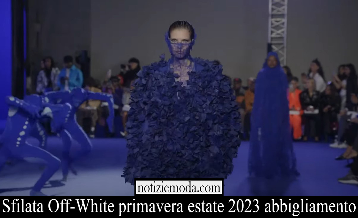 Sfilata Off White primavera estate 2023 abbigliamento