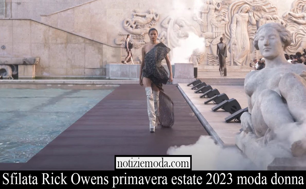 Sfilata Rick Owens primavera estate 2023 moda donna