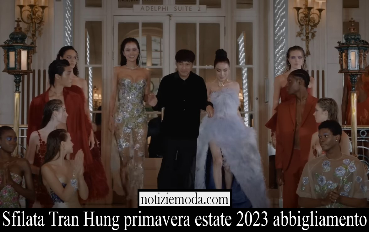 Sfilata Tran Hung primavera estate 2023 abbigliamento