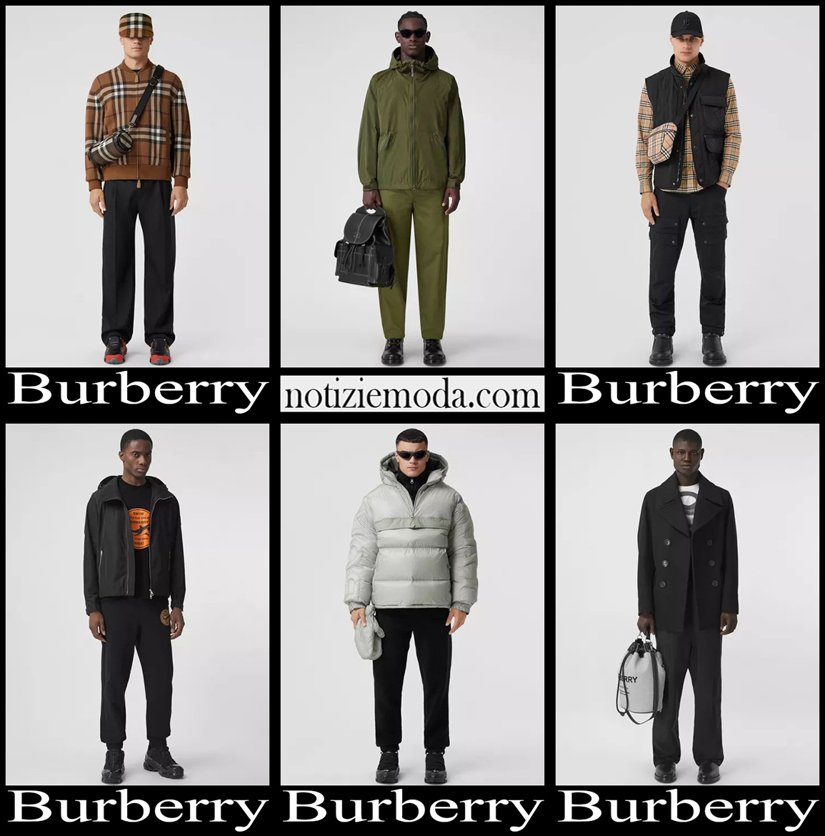 Giacche Burberry 2023 abbigliamento uomo nuovi arrivi