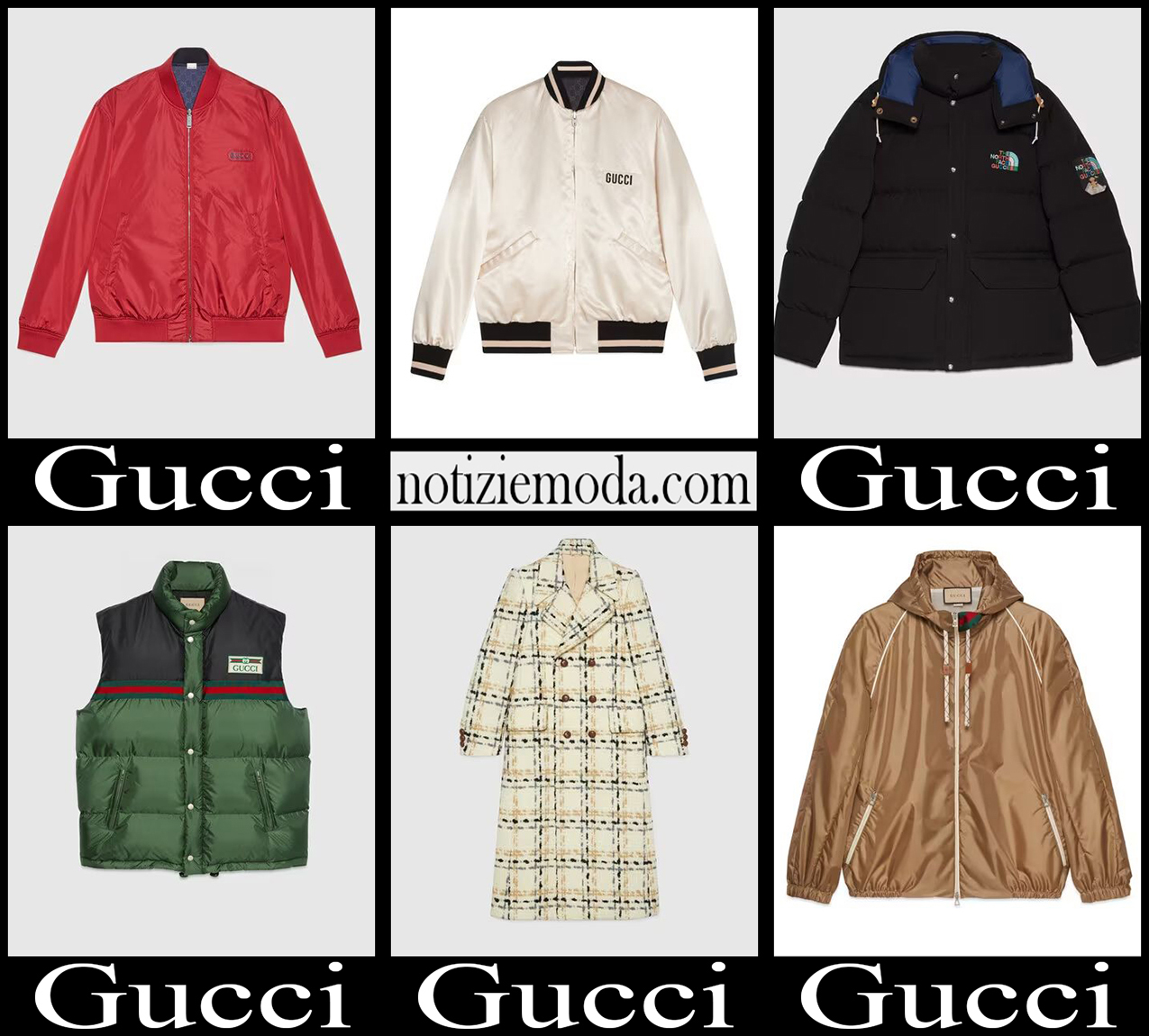 Giacche Gucci 2023 abbigliamento uomo nuovi arrivi