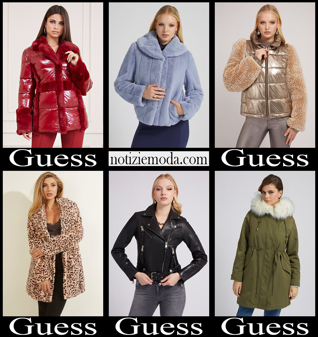 Giacche Guess 2023 abbigliamento donna nuovi arrivi