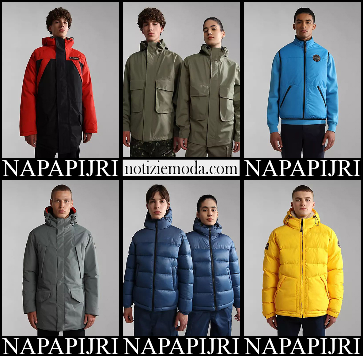 Giacche Napapijri 2023 abbigliamento uomo nuovi arrivi