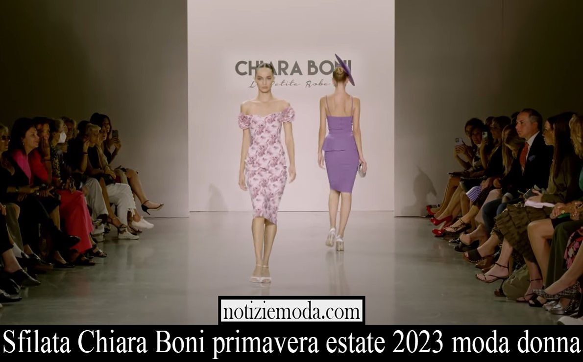 Sfilata Chiara Boni primavera estate 2023 moda donna