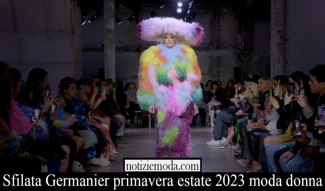 Sfilata Germanier primavera estate 2023 moda donna