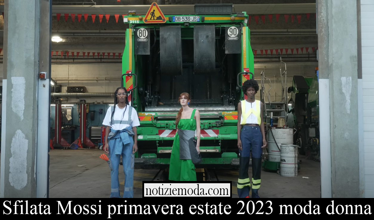 Sfilata Mossi primavera estate 2023 moda donna