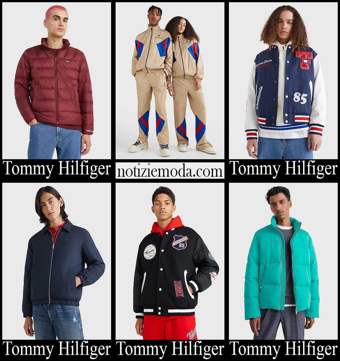 Giacche Tommy Hilfiger 2023 arrivi abbigliamento uomo