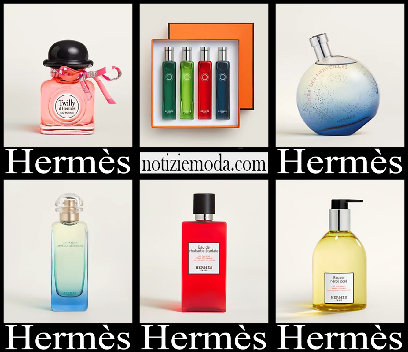 Profumi Hermes 2023 nuovi arrivi idee regalo donna