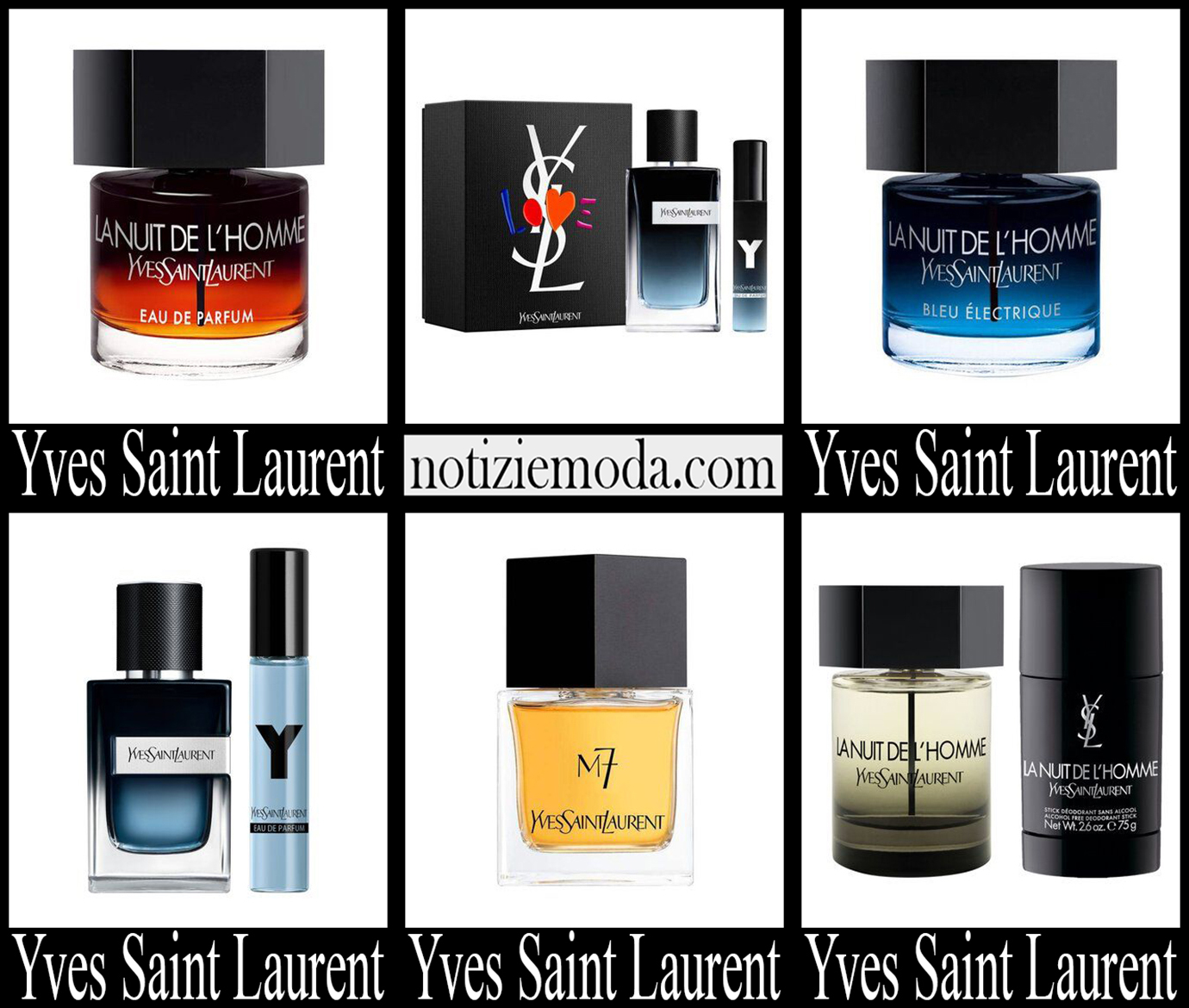 Profumi Yves Saint Laurent 2023 idee regalo uomo