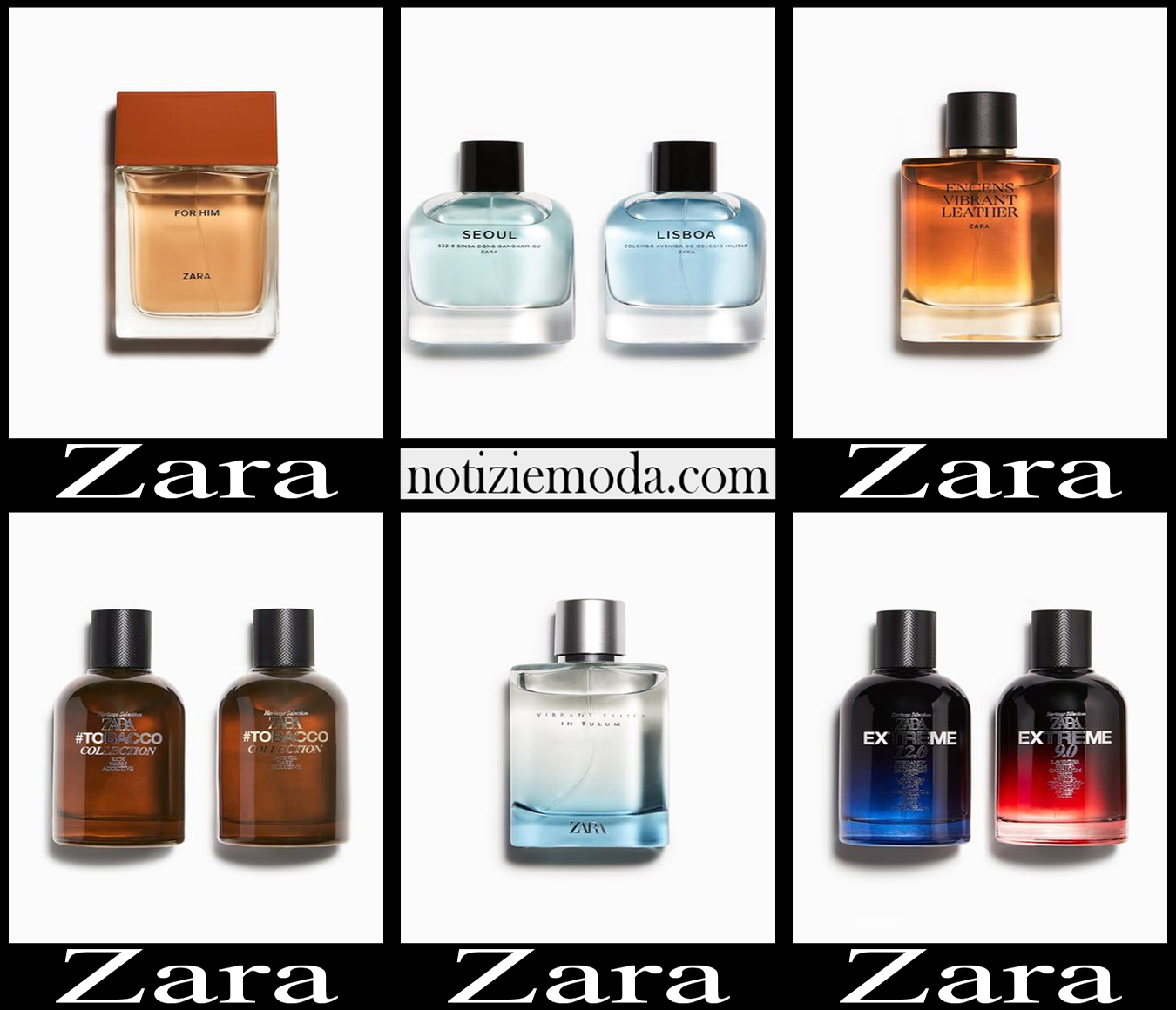 Profumi Zara 2023 nuovi arrivi idee regalo uomo