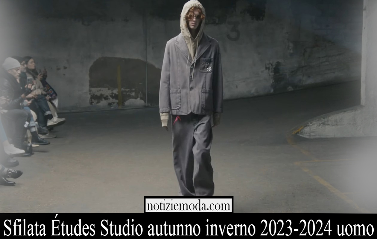 Sfilata Etudes Studio autunno inverno 2023 2024 uomo