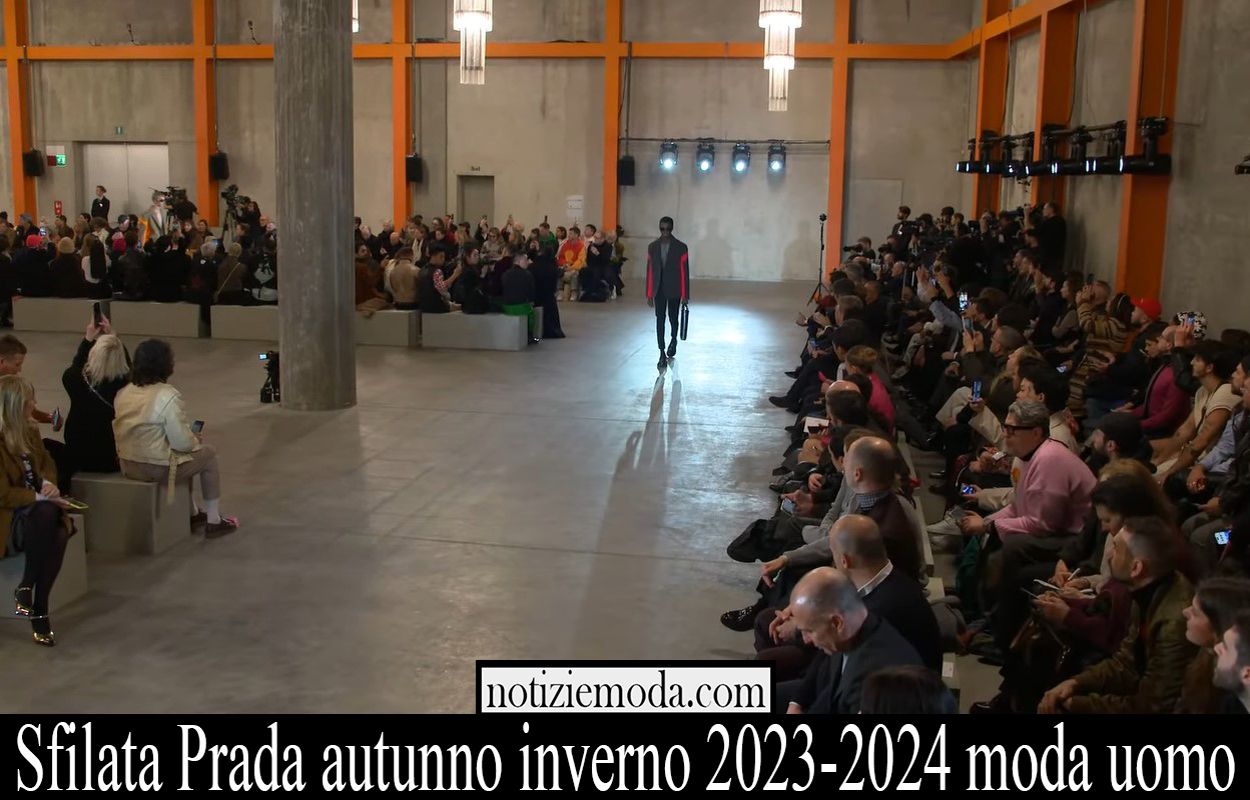 Sfilata Prada autunno inverno 2023 2024 moda uomo