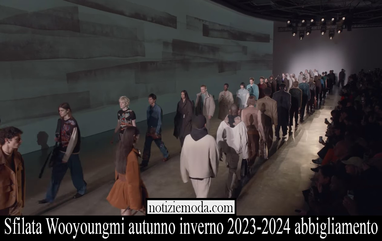 Sfilata Wooyoungmi autunno inverno 2023 2024 abbigliamento