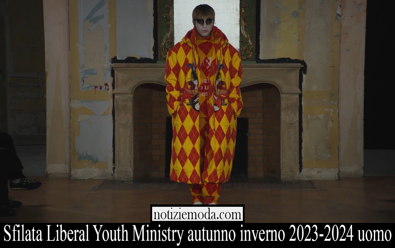 Sfilata Liberal Youth Ministry autunno inverno 2023 2024 uomo