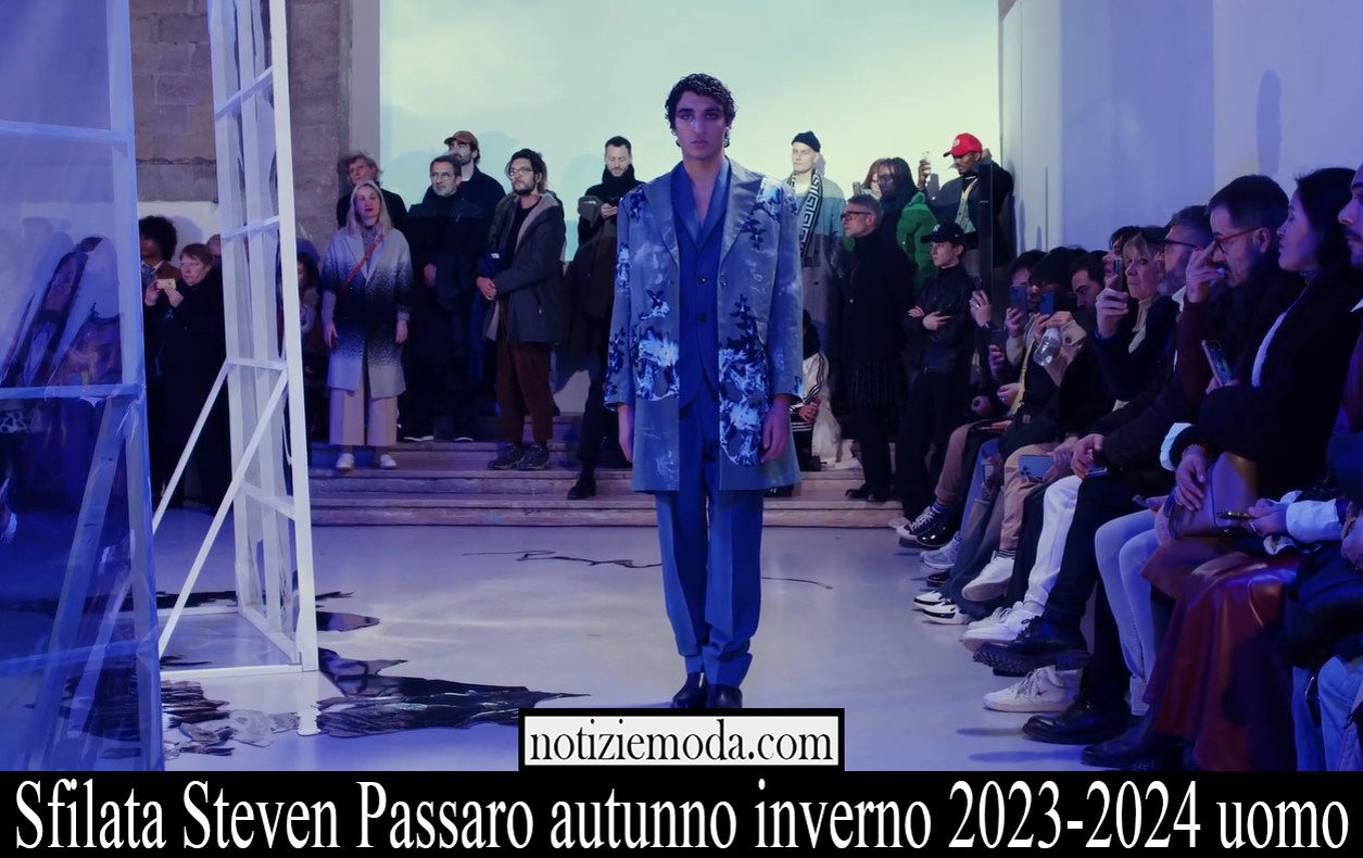 Sfilata Steven Passaro autunno inverno 2023 2024 uomo